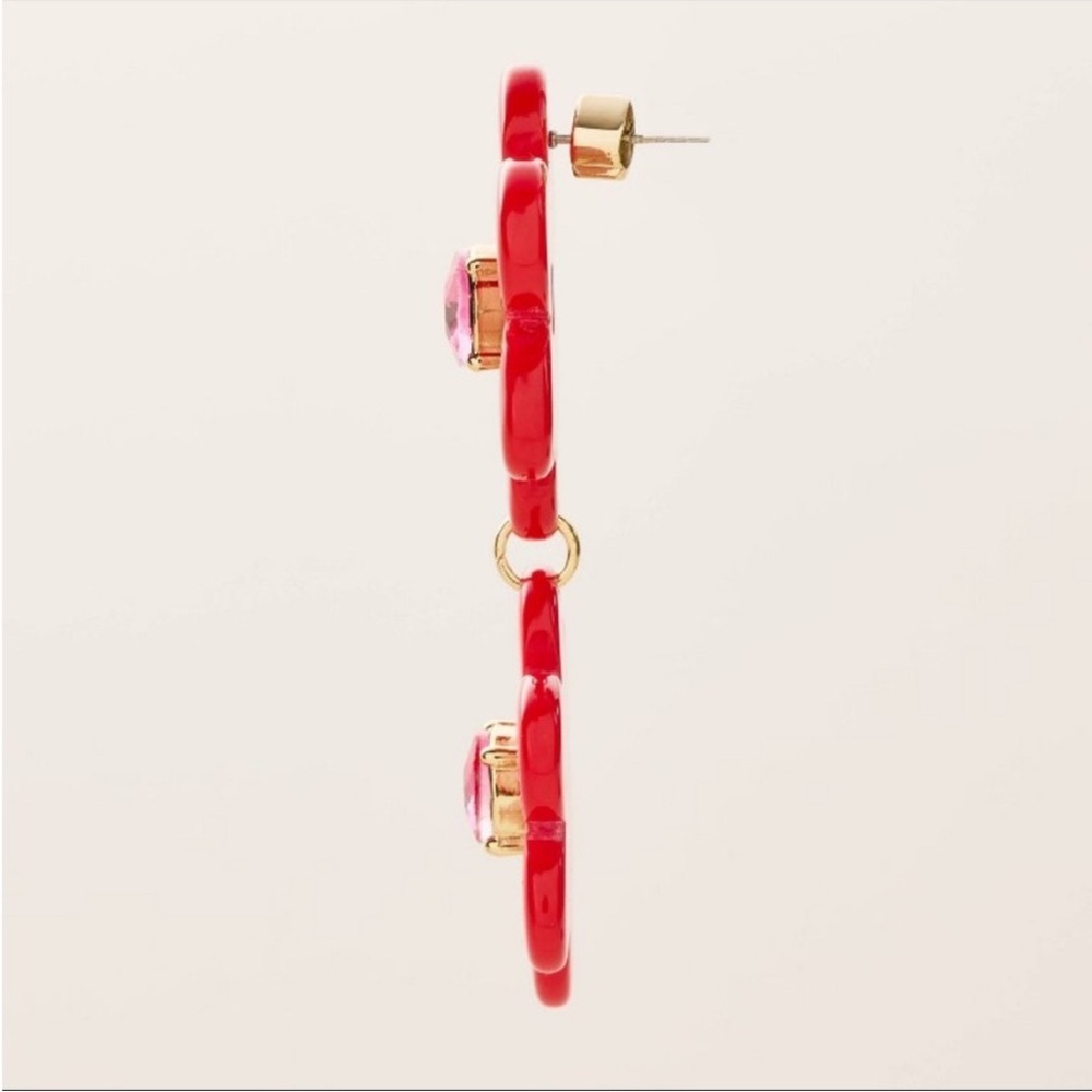 kate spade new york x Target 3 sets of Floral Linear Earrings, NWT - Picture 9 of 10